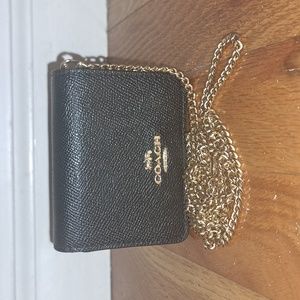Coach wallet on a chain